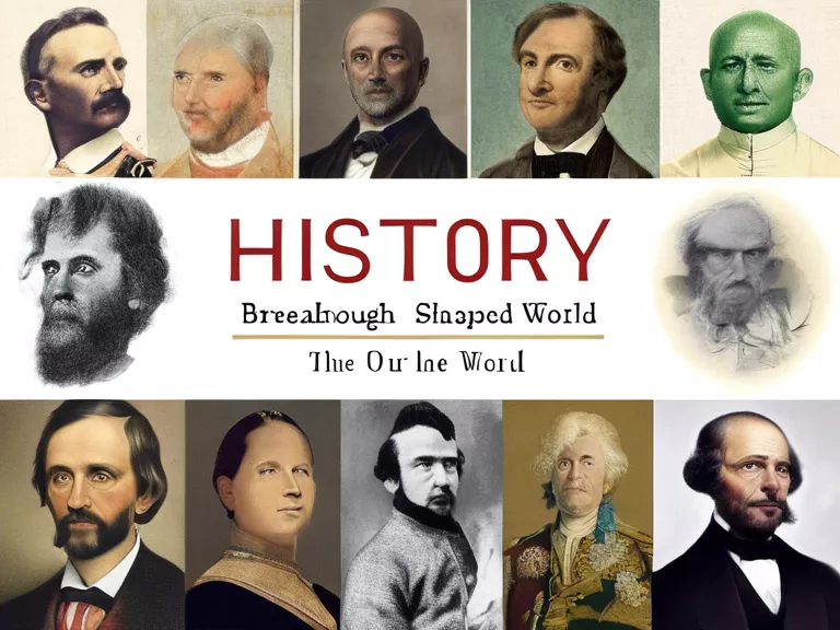 Innovative Ideas Shaping History Breakthrough Concepts